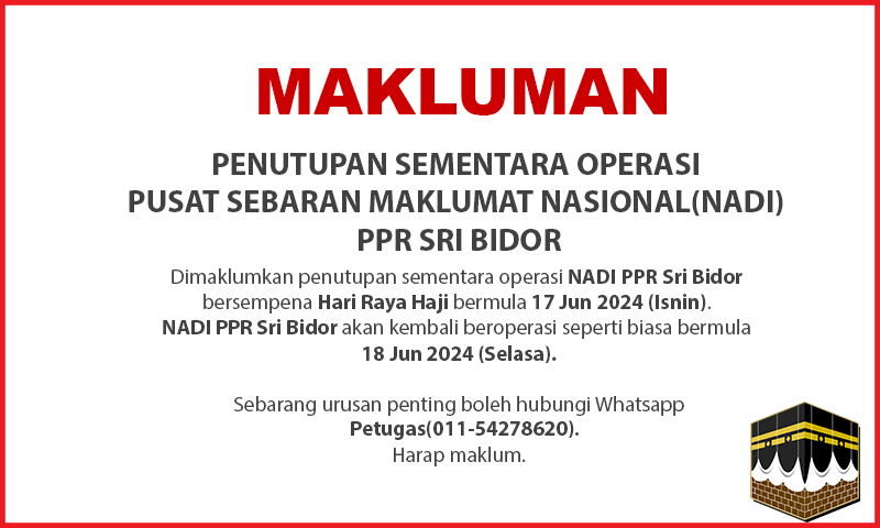 NOTIS PENUTUPAN PIhaji 24