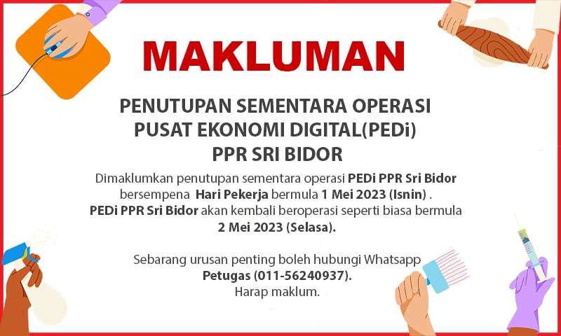 NOTIS PENUTUPAN PIportal pekerja