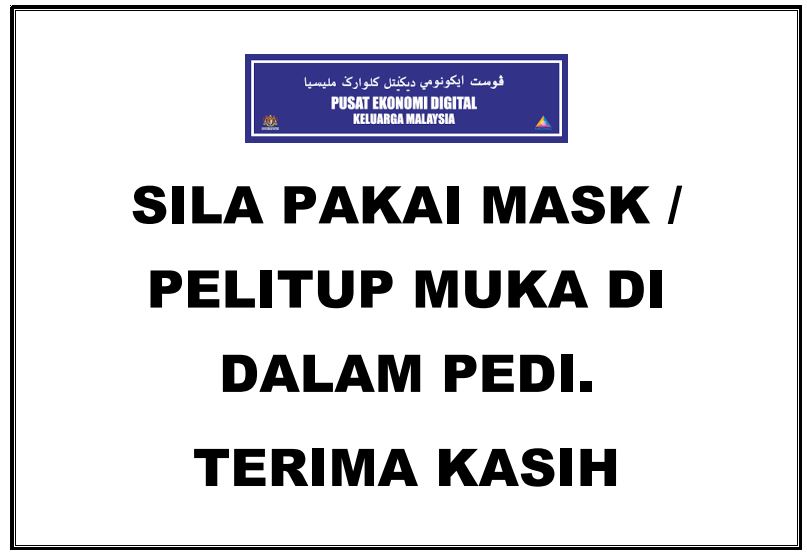 mask pakai